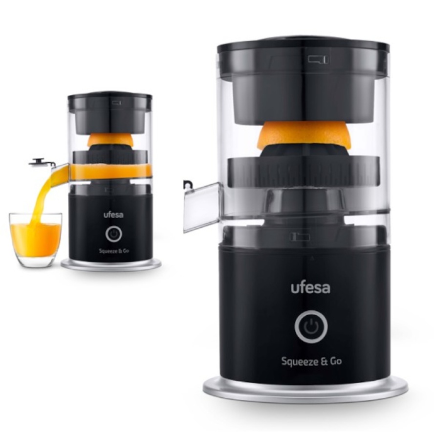  exprimidor eléctrico squeeze & go ufesa pequeño electrodoméstico ufesa