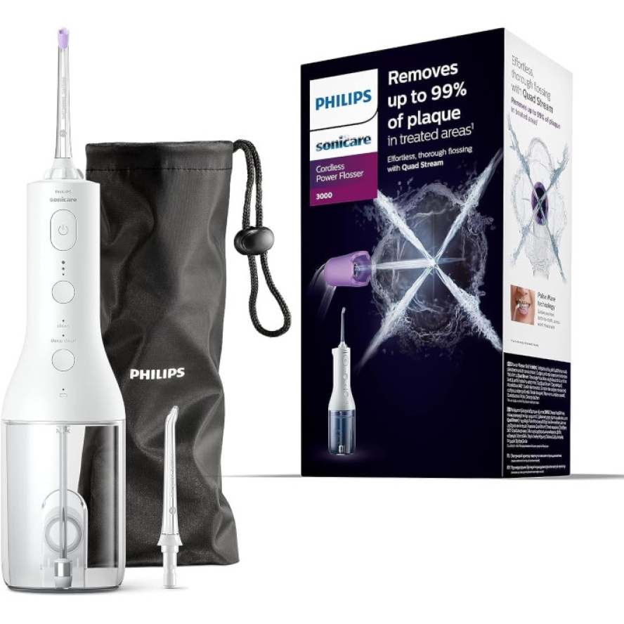  irrigador dental sonicare power flosser 3000 phili cuidado personal philips