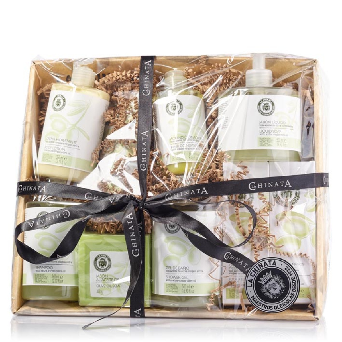  lote cosmético cesta mediana cosmética la chinata cuidado personal lachinata