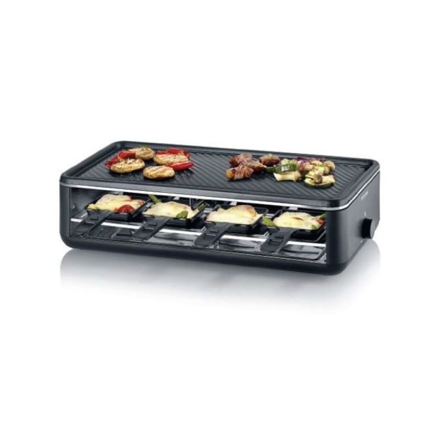  raclette grill severin black line lite raclette pequeño electrodoméstico severin